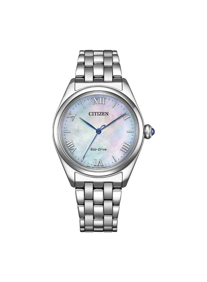 CITIZEN Women's Stainless Steel Analog Watch EM1140-80D - 33 mm