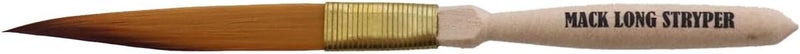 Mack Brush Andrew Mack Long Stryper Series 1111 Pinstriping Brush Size 0 - Image 1