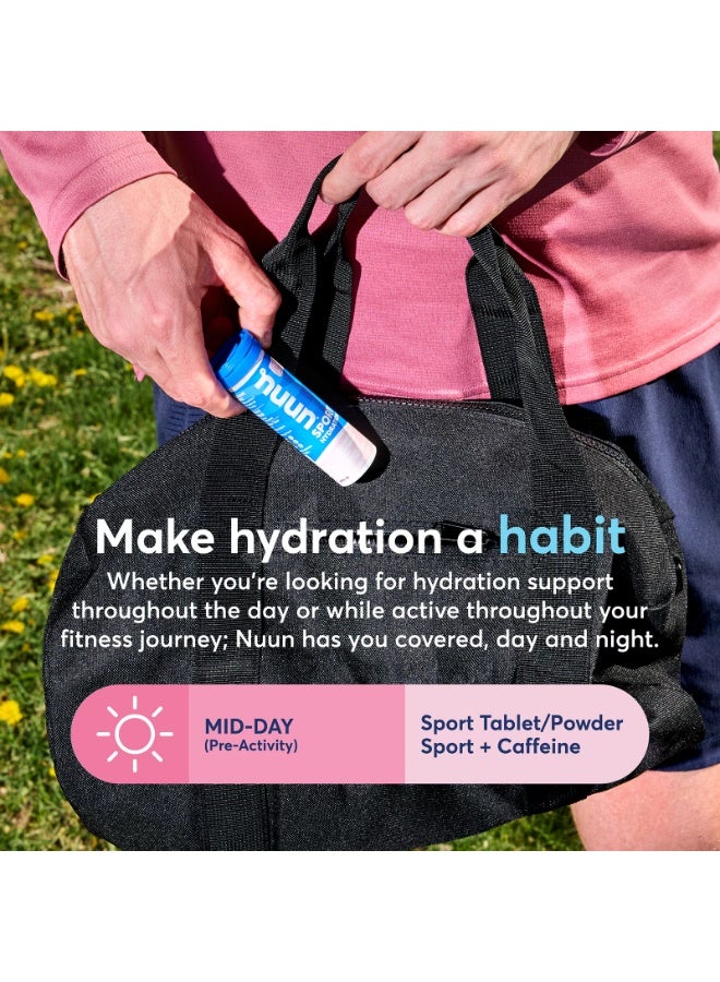 Nuun Sport Hydration Effervescent Electrolyte Drink Grape 10 Tablets - Image 5