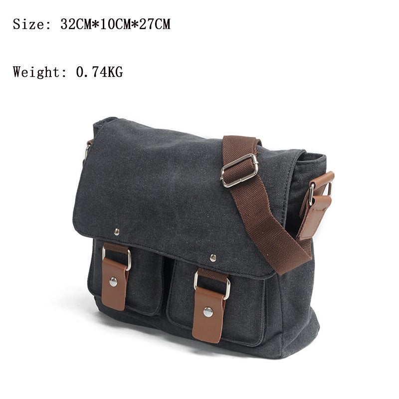 Camera Bag Is Universal For Canon Slr And Mirrorless Cameras, Canvas Pography Bag, Professional Anti-Theft Inner Compartment, Portable Shoulder Crossbody Bag - Image 3