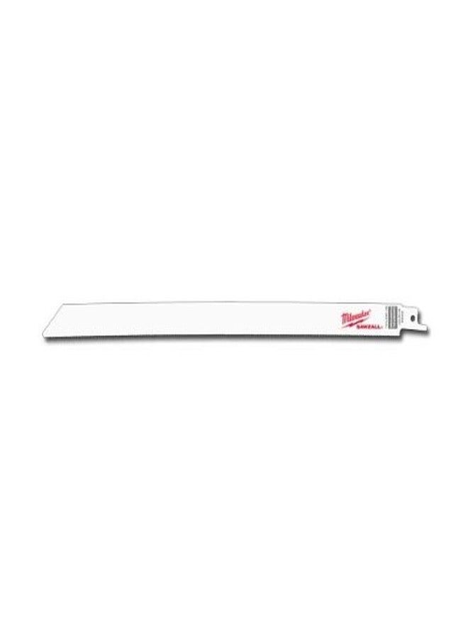 Milwaukee 48-00-5094 12-Inch Super Sawzall Blade, 8/12 Teeth per Inch - Image 2