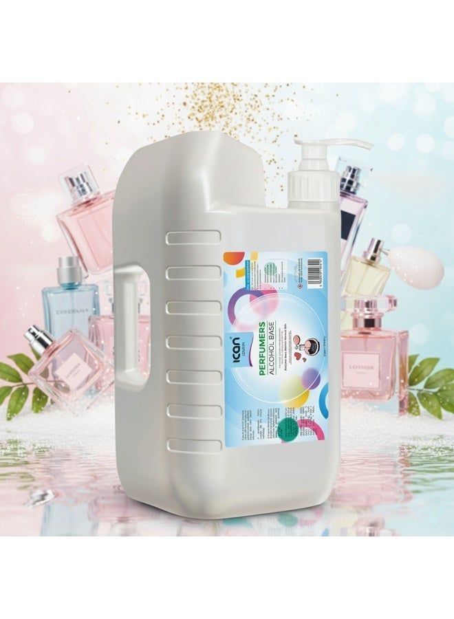 ICAN London Perfumers Alcohol Base 5 Litre | High Purity Ethanol Solvent for DIY Perfume Making | Professional Fragrance Diluent - Image 2