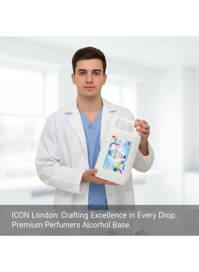 ICAN London Perfumers Alcohol Base 5 Litre | High Purity Ethanol Solvent for DIY Perfume Making | Professional Fragrance Diluent - Image 5