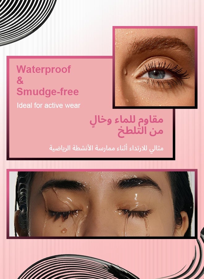 بي أو بي ماسكارا BOB® للتجعيد الفائق ومقاومة للماء – 6 جرام | رفع طويل الأمد بدون تلطخ وتجعيد فائق للرموش - Image 5