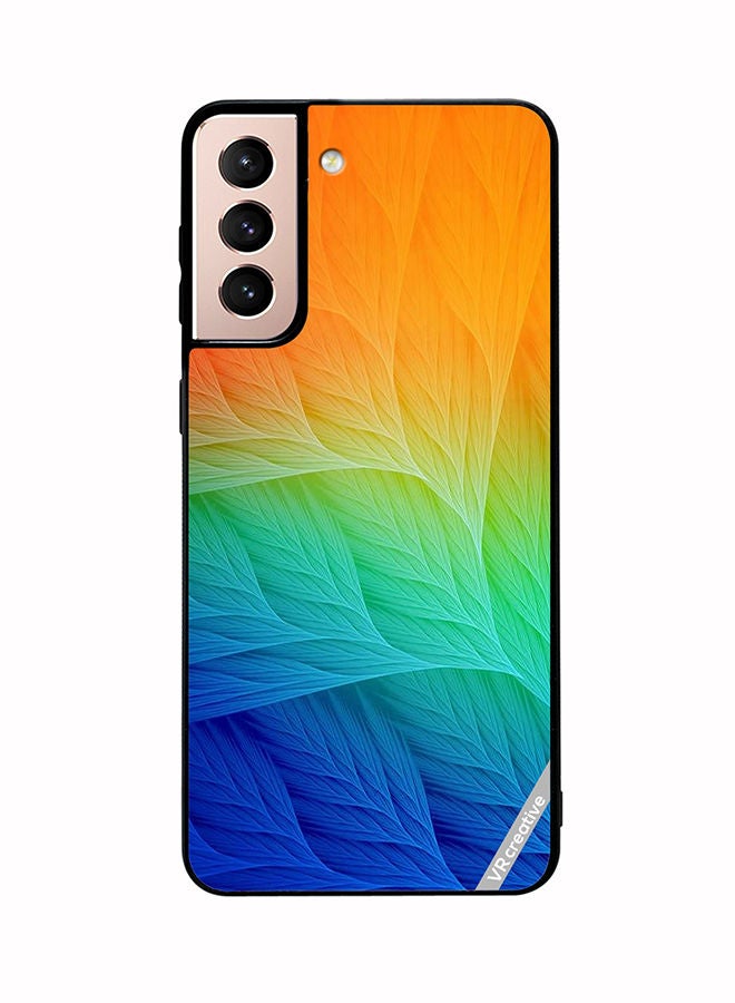 VR CREATIVE Protective Case Cover For Samsung Galaxy S21 5G Cute Layers Design Multicolour - Image 1