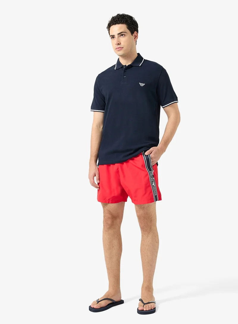 EMPORIO ARMANI  Logo Polo for Men | Best Price UAE