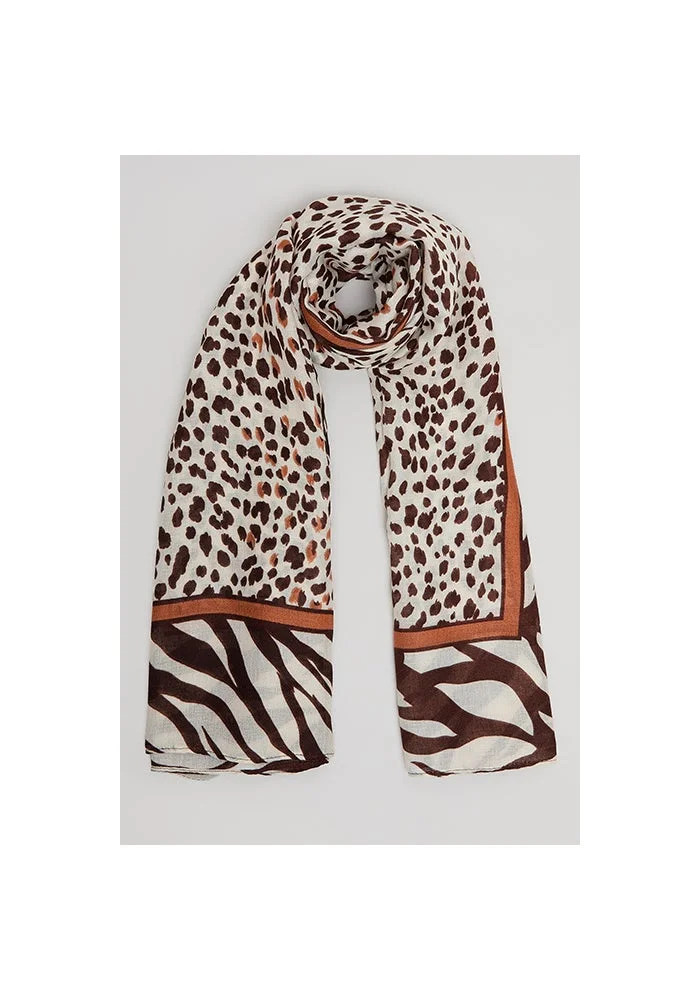 Animal Patterned Scarf