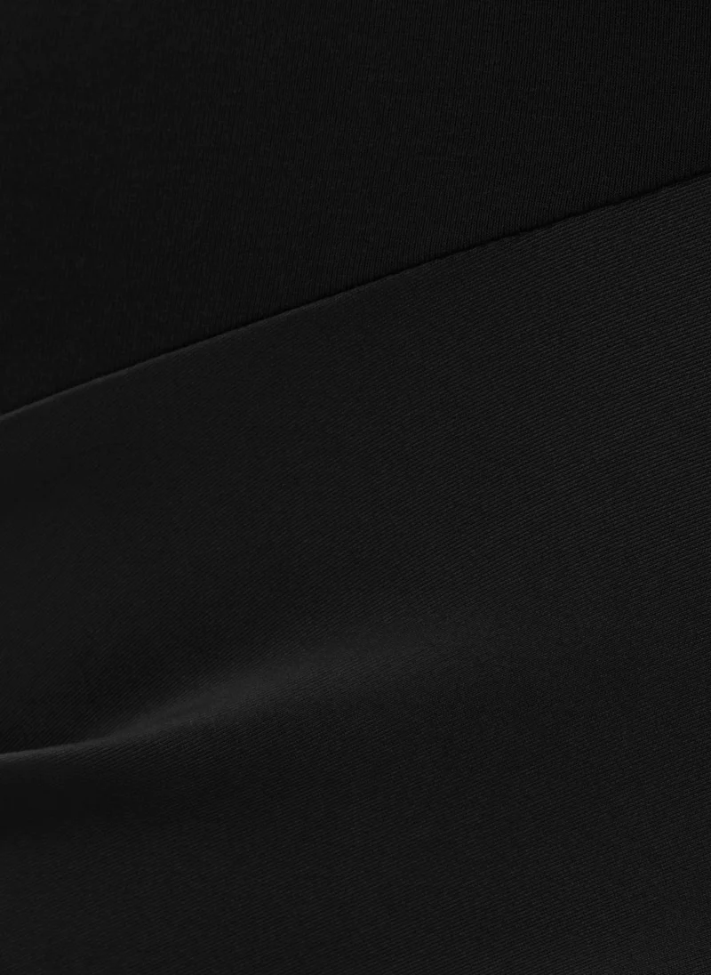 Lichi Combination maxi dress with detachable skirt