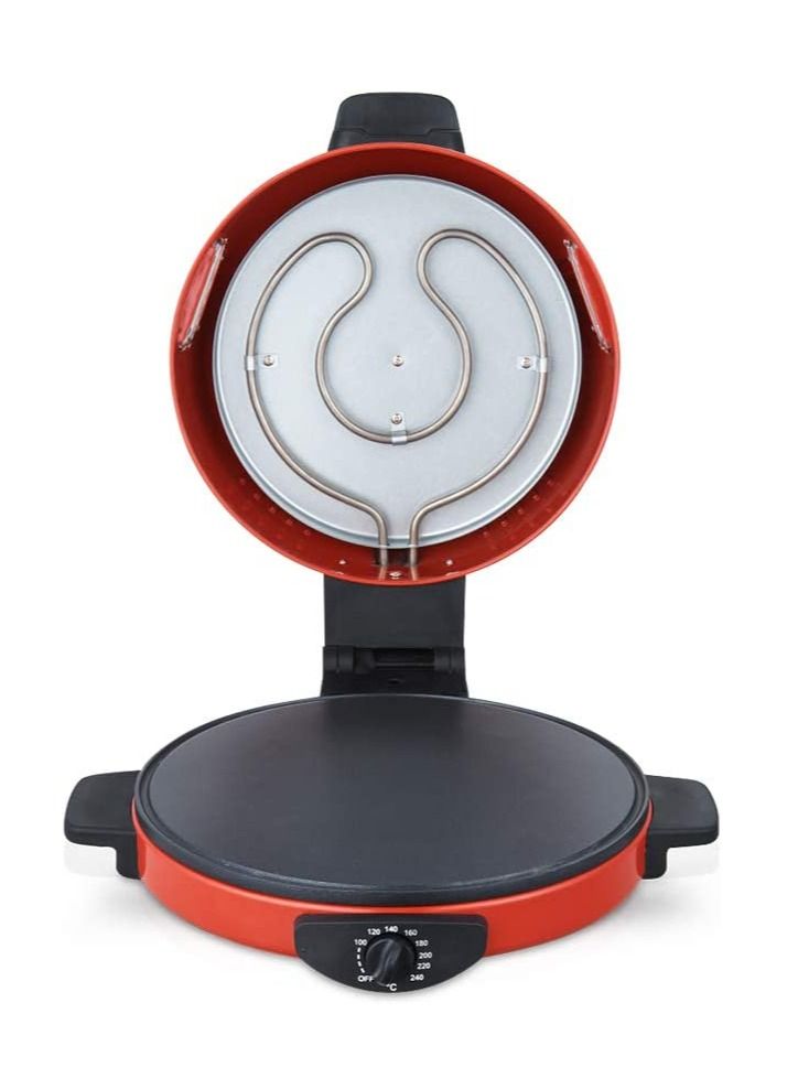 Saachi 30cm Roti Tortilla Pizza Maker Nl-RM-4979 Red - Image 3