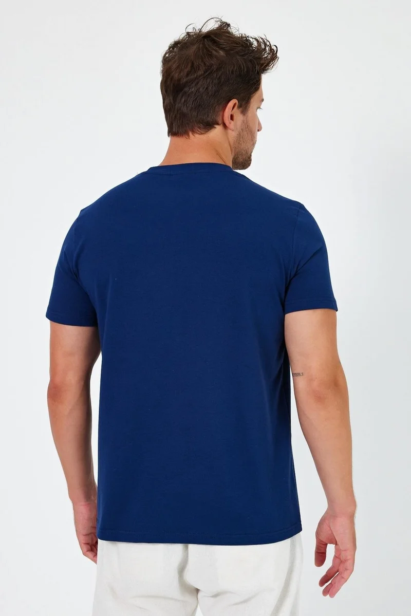 الكسندر جاردي Printed Regular Fit T-Shirt (E24-00213)