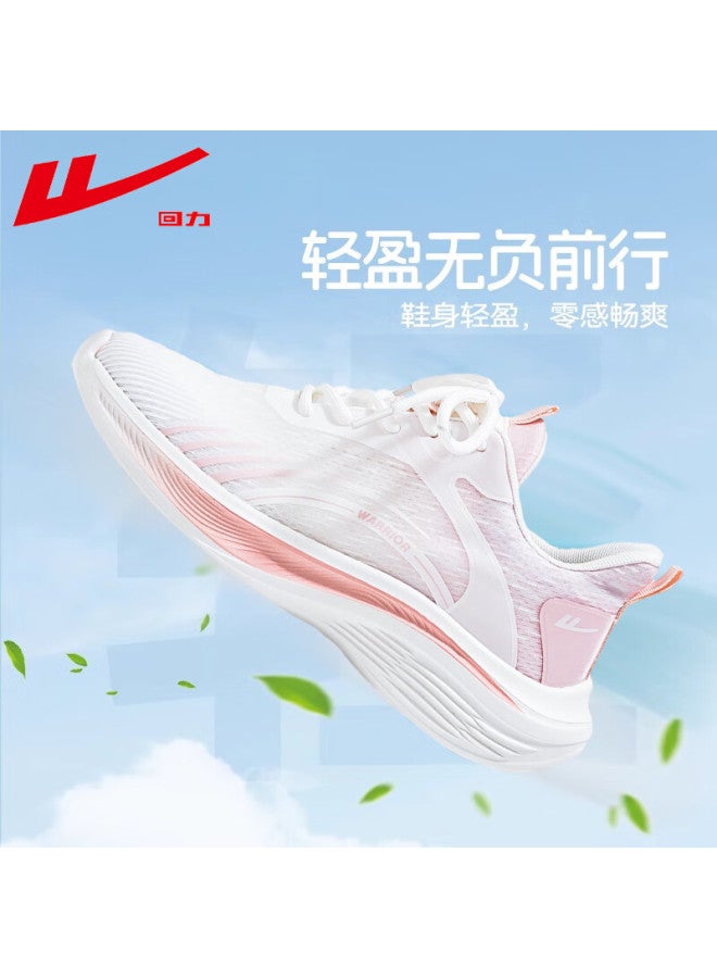 Pull Back Warrior Official Women's Summer New Breathable Mesh Soft Bottom Running Shoes Lightweight Shock Absorbing Running Shoes For Women - Image 2