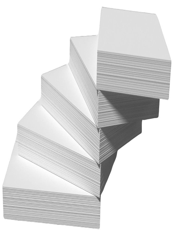 ديبراديل ديزاينز تصاميم ديبراديل - بطاقات فهرسة فارغة غير مسطرة - 4 × 6 بوصات - أبيض - 500 بطاقة - 5 عبوات من 100 بطاقة - ورق فهرسة قياسي 110 رطل - 199 جرام/متر مربع - سمك 0.009 بوصة - Image 1