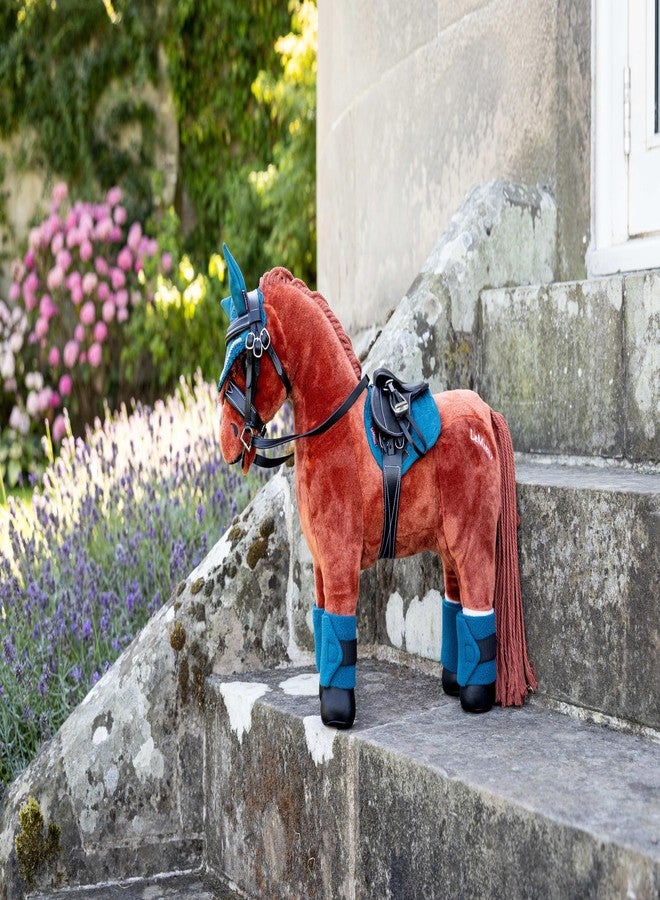 LeMieux Toy Pony Saddle - Black - Fine Grain Leather - Suitable for Ages 8 Years + - Image 4
