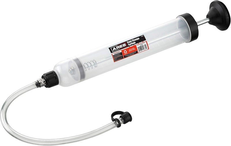 ARES 70920 Fluid Change Syringe - 200cc Capacity for Easy Fluid Changes - Image 1