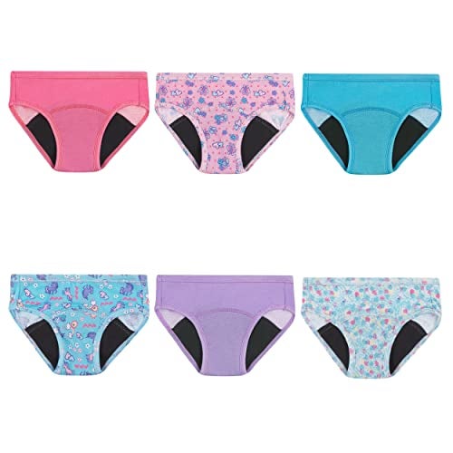 Hanes Girls Toddler Potty Trainer Briefs 6pack Underwear Assorted 45 US - Image 1