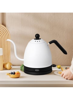 Generic 800ml Electric Kettle,Fast Boiling Hot Water Electric Kettle, Automatic Temperature Control,1000W Rapid Heating,Stainless Steel Electric Kettle with Triple Thermostat and Heat Resistant Handle (White)  - Image 3