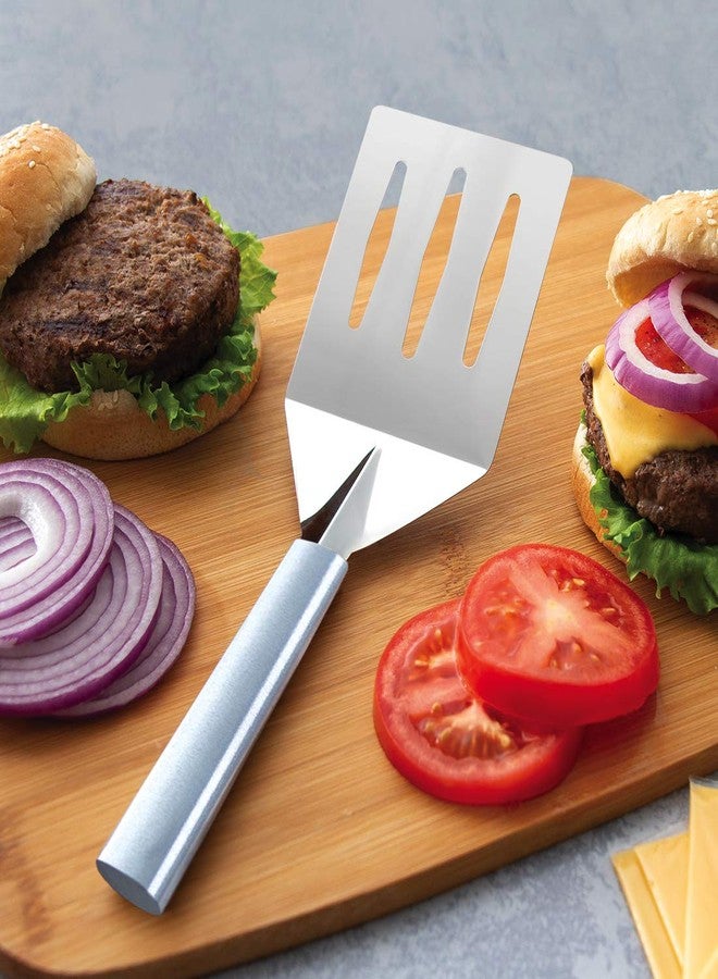 Rada Cutlery Turnover (R128), 3.75 x 3.25" Stainless Steel Face, 10.13" Length, Made in USA, Silver Handle, Pack of 2 - Image 3