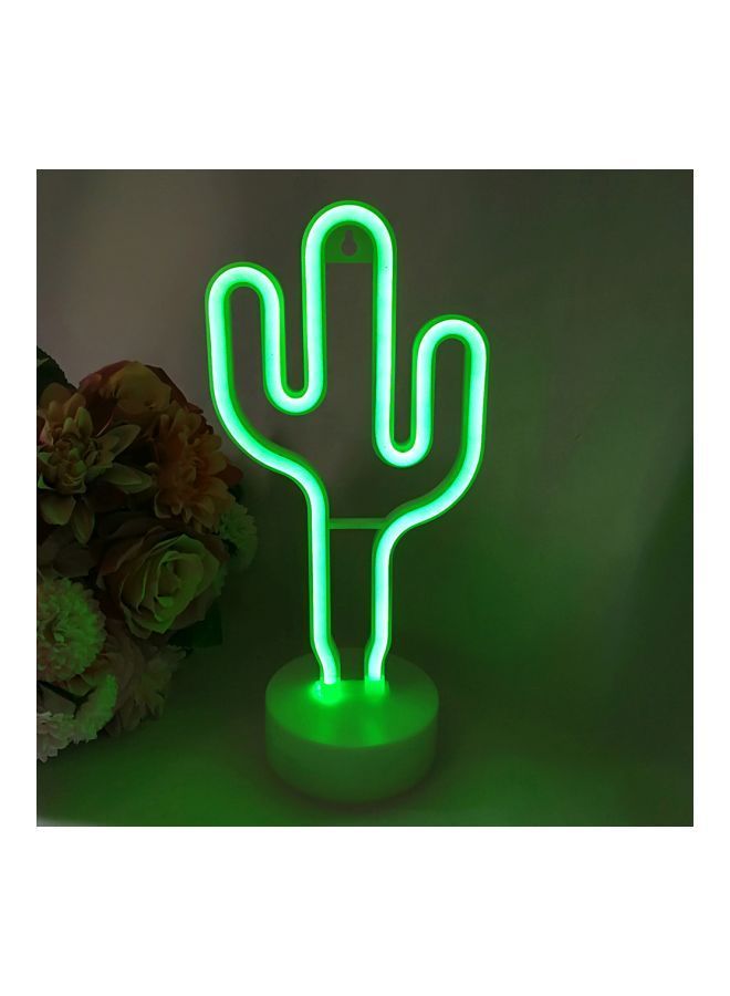 NIBEMINENT Cactus Shaped Neon LED Light Green 33.0x19.5x4.0centimeter  - Image 3