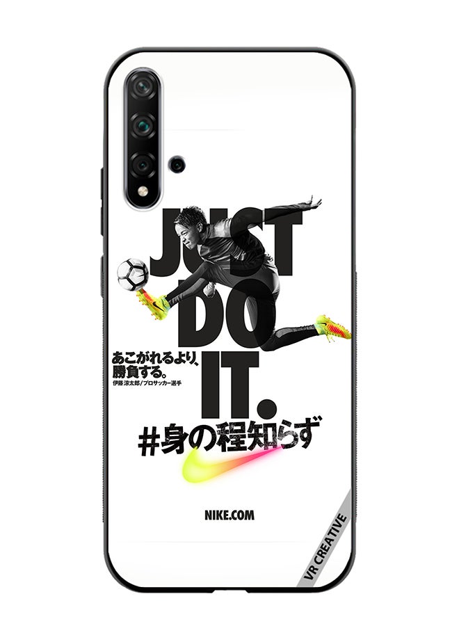 VR CREATIVE Protective Case Cover For Huawei Nova 5T Nike Just Do It Design Multicolour - Image 1
