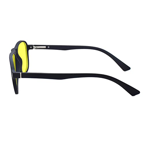 Peter Jones TR Matte Finished Aviator Frame Unisex Night Vision Polarized Sunglasses (TR011Y) - Image 5