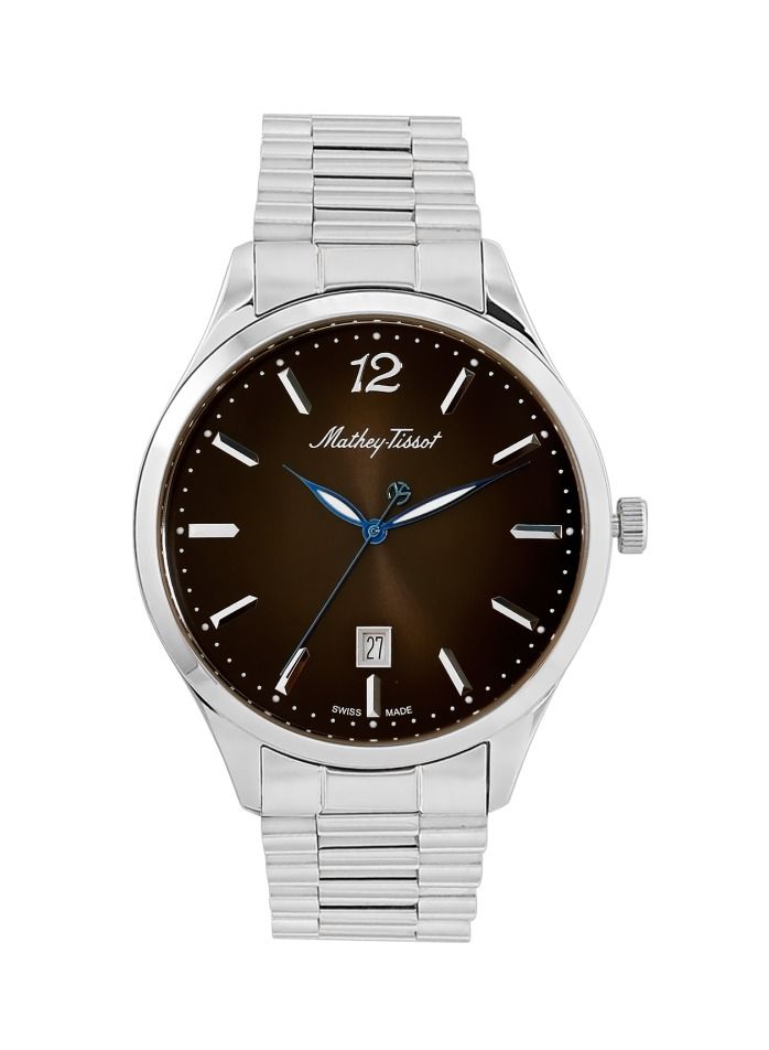 Mathey-Tissot Urban Quartz Black Dial Men's Watch H411MAN - Image 1
