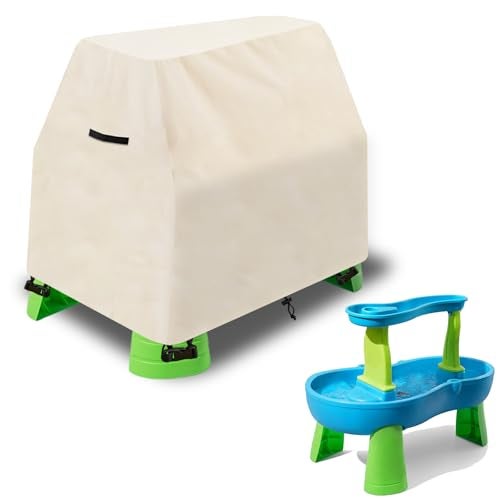 Aacabo Kids Water Table Cover Fit Rain Showers Splash Pond Water TableWaterproof Dust Proof AntiUV Outdoor Toys CoverCover only - Image 1