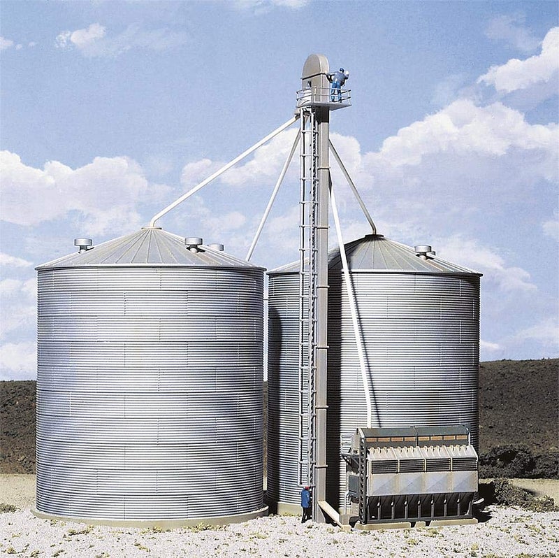 Walthers Cornerstone Grain Conveyor 9333124 HO Scale Model Railroad Structure Kit - Image 2