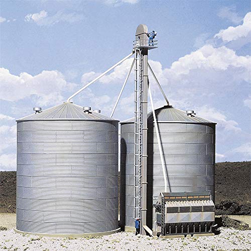 Walthers Cornerstone Grain Conveyor 9333124 HO Scale Model Railroad Structure Kit - Image 1