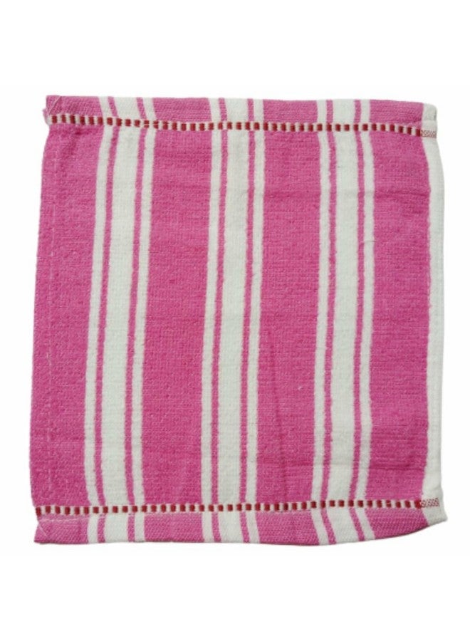 Oras Cotton Small Size Face Towel Handkerchief Rumal 200 Gsm Extra Soft And Super Absorbent Face Towels For Women'S Kids And Newborn Babies Set Of 6 (25X25 Cm) Multicolor - Image 2