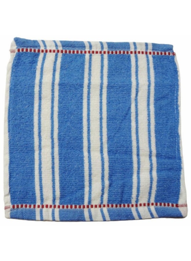 Oras Cotton Small Size Face Towel Handkerchief Rumal 200 Gsm Extra Soft And Super Absorbent Face Towels For Women'S Kids And Newborn Babies Set Of 6 (25X25 Cm) Multicolor - Image 4