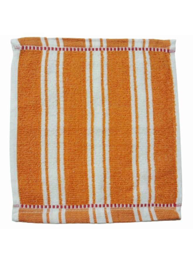 Oras Cotton Small Size Face Towel Handkerchief Rumal 200 Gsm Extra Soft And Super Absorbent Face Towels For Women'S Kids And Newborn Babies Set Of 6 (25X25 Cm) Multicolor - Image 5