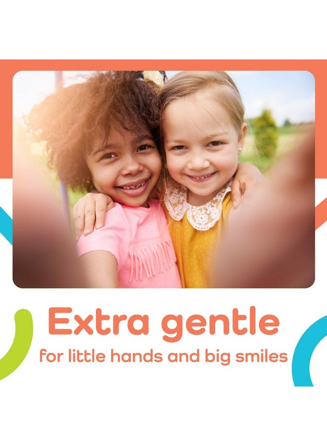 بلاكرز أعواد تنظيف الأسنان بلاكرز كيدز دوال جريبز بمقبض مزدوج، بنكهة التوت البري، أعواد تنظيف أسنان ملونة للأطفال من جميع الأعمار، 75 قطعة (عبوة من 4 قطع) - Image 3