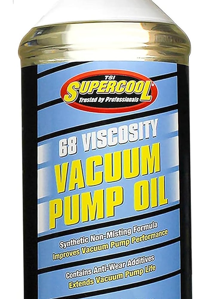 TSI Supercool 68 Viscosity Vacuum Pump Oil - 32 Oz. - Image 1