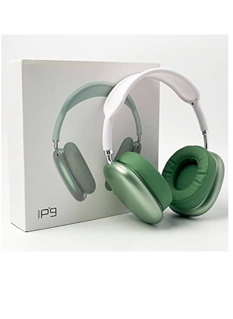 Bluetooth Over-Ear Headphones Green