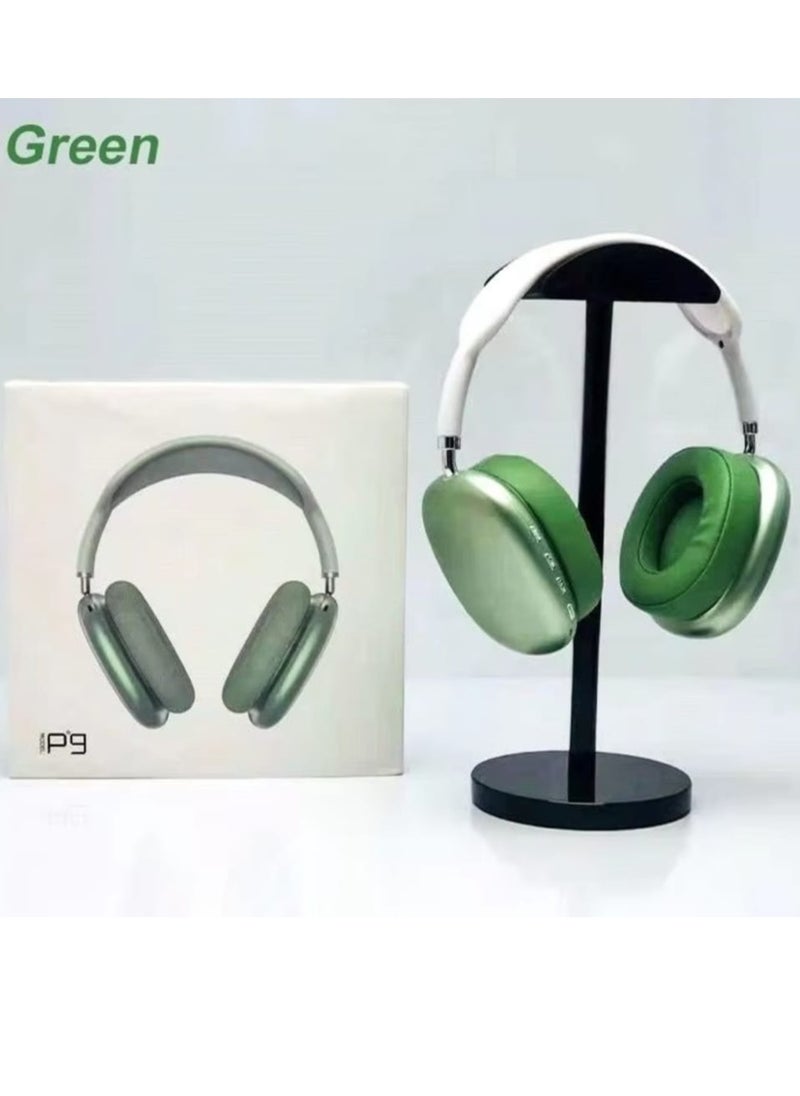 Bluetooth Over-Ear Headphones Green