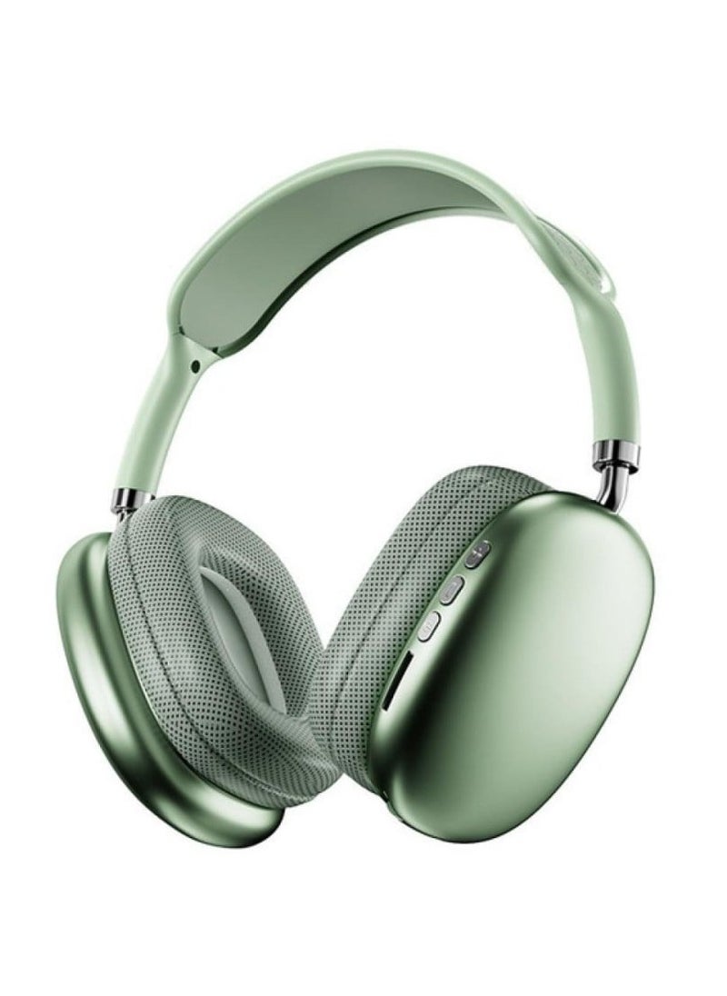 Bluetooth Over-Ear Headphones Green