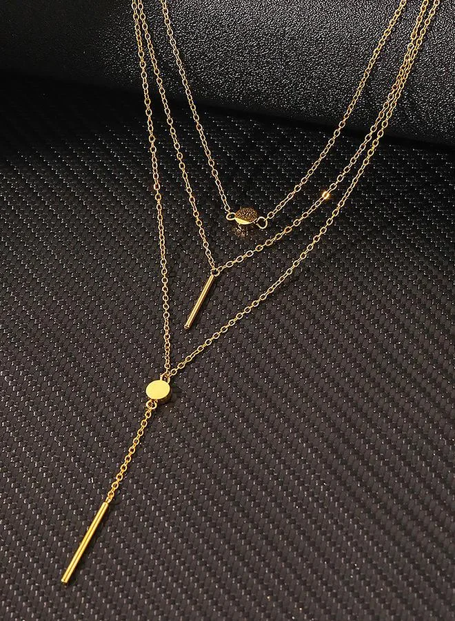 Take Two Bar Pendant Layered Necklace