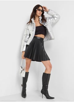 ONLY High Neck Puffer Jacket  - Image 4