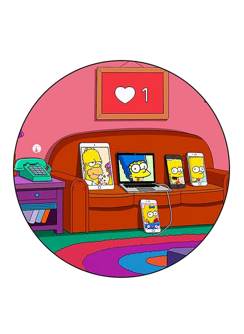 RKN Simpsons Printed Fridge Magnet Multicolour - Image 1