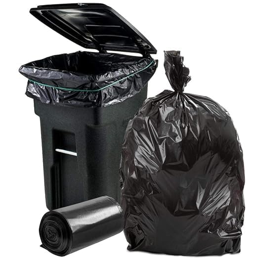 AMIGOS STORE Amigos Store Premium Garbage Bags Plastic Dustbin Bags Trash Bags For Kitchen Office Pantry or Washroom Dustbin Covers for Wet and Dry Waste Medium Size 48 cm x 54cm 10 Roll 300 Bags  - Image 4