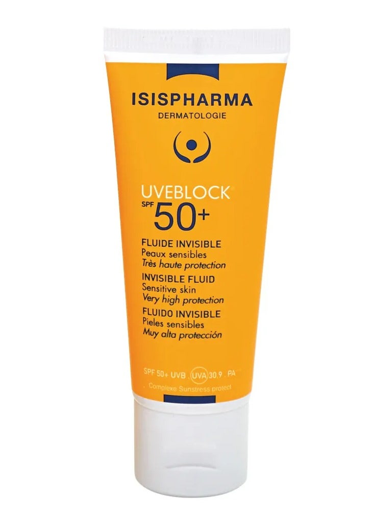 ISIS - UVEBLOCK INVISIBLE FLUID 40ML SPF+50 (ISIS) - Image 1