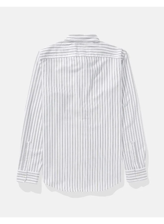American Eagle  AE Slim Fit Everyday Oxford Button-Up Shirt for Men | Best Price UAE