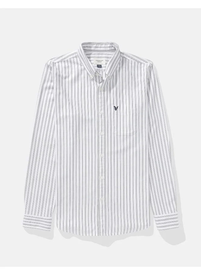 American Eagle AE Slim Fit Everyday Oxford Button-Up Shirt