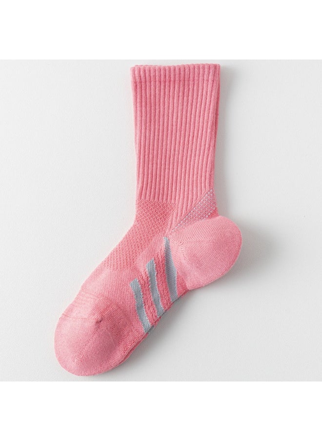 KUYING Fashion Anti Slip Breathable Sports Socks Three Piece Set 