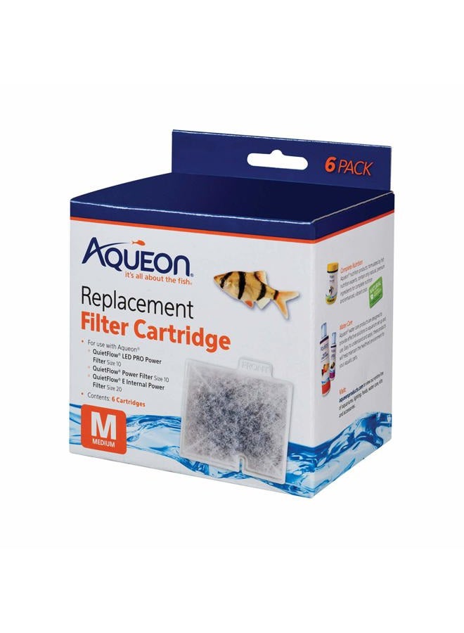 Aqueon Replacement Filter Cartridges Medium - 6 pack - Image 1