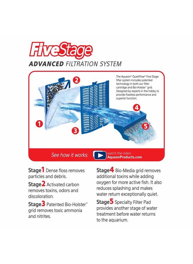 Aqueon Replacement Filter Cartridges Medium - 6 pack - Image 5