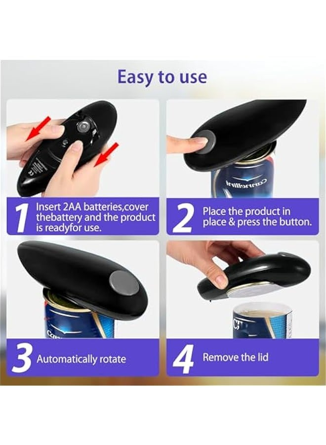 فتاحة علب كهربائية سهلة الاستخدام لكبار السن - Image 3