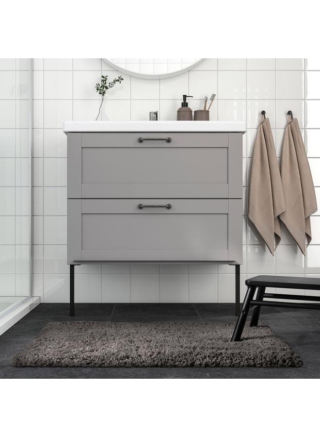 erorex Bath mat, beige, 60x90 cm - Image 4