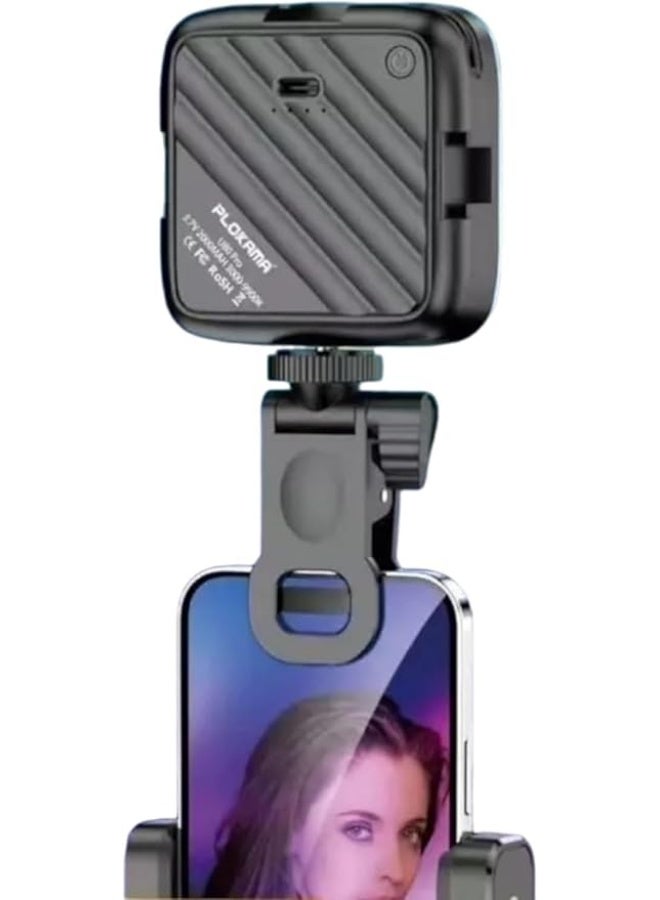 PLOKAMA U80 RGB LED Mobile Ring Light - Video Shooting - Small for Mobile Phones for Professional Photography - Image 2