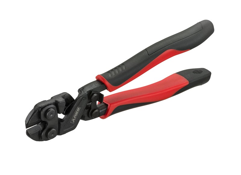 ARES 70664-8-Inch Mini Bolt Cutter - Chrome Moly Steel Construction & Induction Hardened Cutting Edges - Designed for Heavy Duty Wire, Bolt, Nail & Rivet Cutting - Image 1